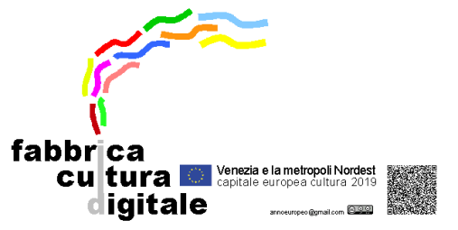 fabbrica cultura digitale immagine con QR CODE x VeneziaCamp