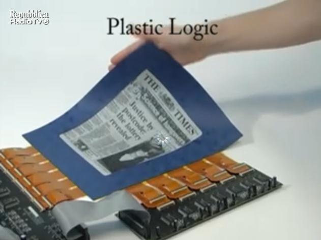 Studio Baroni schermo elettronico flessibile La Repubblica