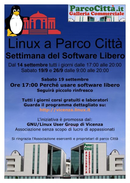 Vicenza open linux Studio Vittorio Baroni