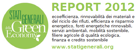 REPORT 2012 Stati Generali della Green Economy in studio baroni