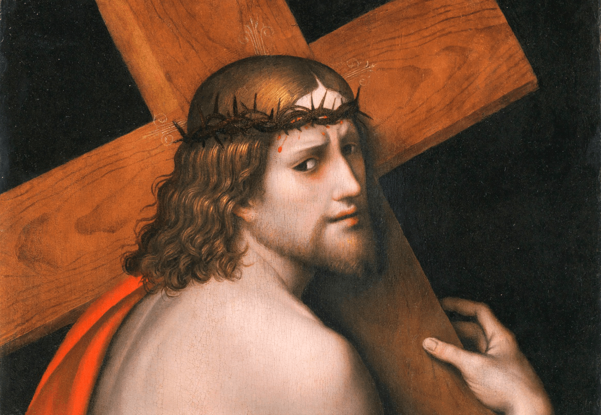 01 cristo foto quadro LEONARDO DA VINCI a Venezia Mostra Palazzo Lolin San Marco 2893 Accademia Canal Grande - Fondazione Levi.png