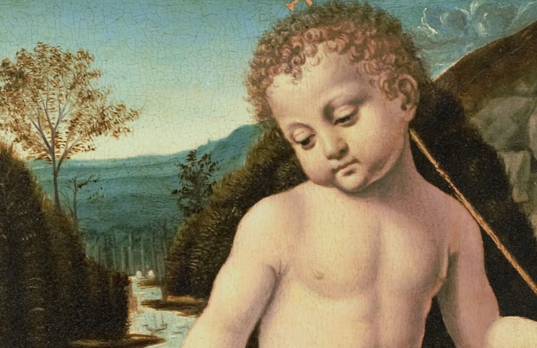 02 OK Bernardino de Conti - I 3 santi fanciulli LEONARDO DA VINCI a Venezia Mostra Palazzo Lolin San Marco 2893 Accademia Canal Grande - Fondazione Levi.jpg